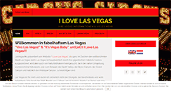 Desktop Screenshot of ilovelasvegas.de