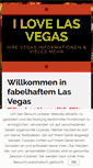 Mobile Screenshot of ilovelasvegas.de