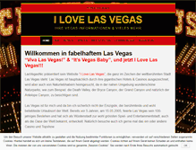 Tablet Screenshot of ilovelasvegas.de